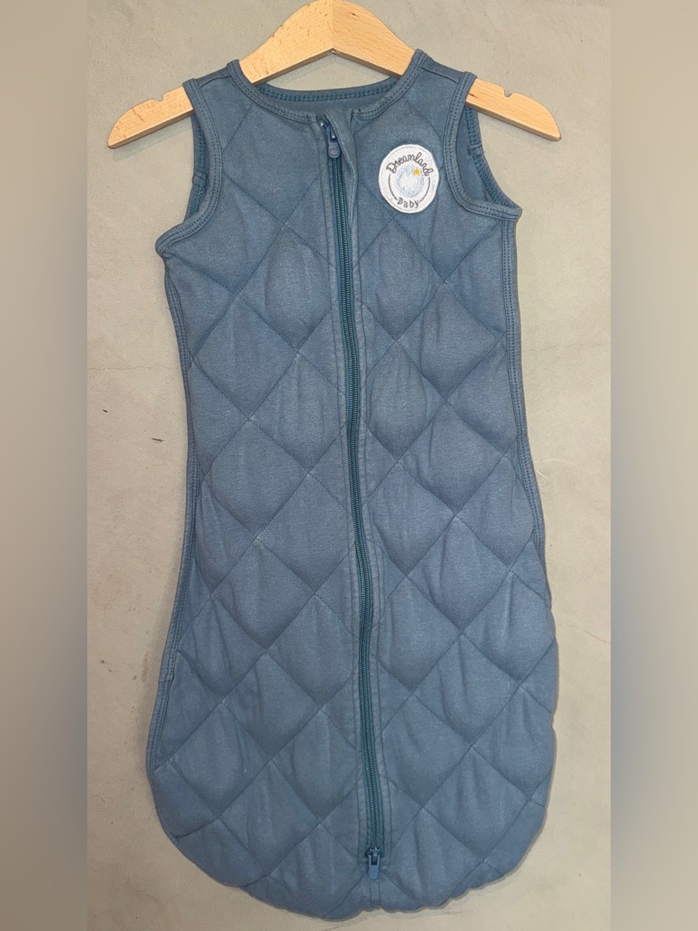 Dreamland Baby Quilted Sleep Sack Ocean Blue 0-6 months